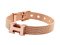 Hermes H Logo Adjustable Band Bracelet Pink Gold